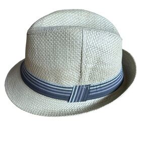 H&M Divided Straw Hat Large Gray